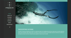 Desktop Screenshot of freediveutila.com